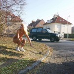 On the streets of Prague