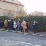 On the streets of Prague