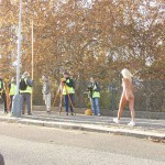 On the streets of Prague