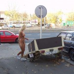 On the streets of Prague