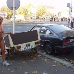 On the streets of Prague