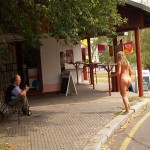 On the streets buying cigarettes