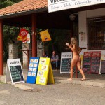 On the streets buying cigarettes