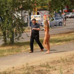 On the streets buying cigarettes