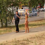 On the streets buying cigarettes