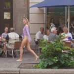 Bottomless in the city center