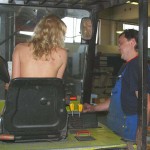 At a metal working factory