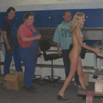 At a metal working factory