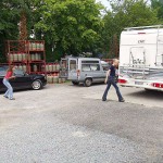 The start of the camping trip