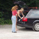 The start of the camping trip