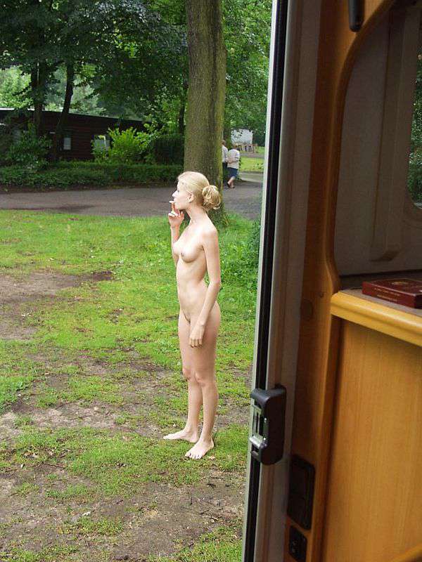 Girl Caught Naked In Public