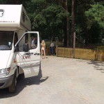 Travelling times camping trip