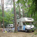 Travelling times camping trip