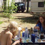 Travelling times camping trip