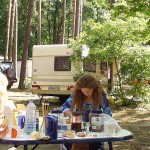 Travelling times camping trip