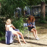 Travelling times camping trip