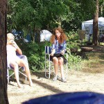 Travelling times camping trip