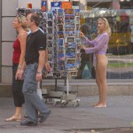 Bottomless in the city center