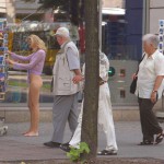 Bottomless in the city center