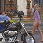 Bottomless in the city center