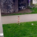 Buying some ice cream