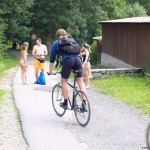 A long walk through a park