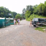 A long walk through a park