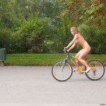 In a well frequented park