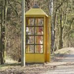 On a trail in a garage