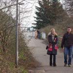 On and around a bridge