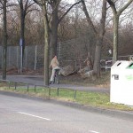 On and around a bridge