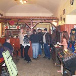 Kitchen help in a bar restaurant