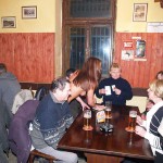 Kitchen help in a bar restaurant