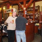 Kitchen help in a bar restaurant