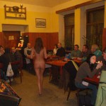 Kitchen help in a bar restaurant