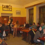 Kitchen help in a bar restaurant