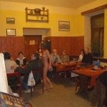 Kitchen help in a bar restaurant