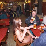 Kitchen help in a bar restaurant