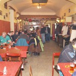 Kitchen help in a bar restaurant