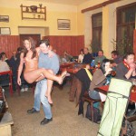 Kitchen help in a bar restaurant