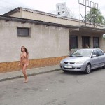 At several places on the streets