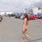 At several places on the streets