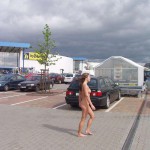 At several places on the streets