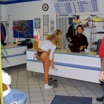 From a laundry passing