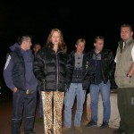 A bet with friends at a bar