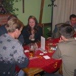 A bet with friends at a bar