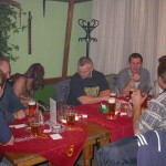 A bet with friends at a bar