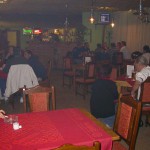 A bet with friends at a bar