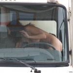 At an express company