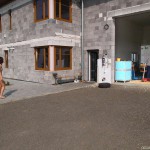 At an express company